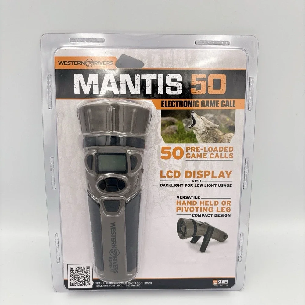 Western Rivers WRC-GC50 Mantis 50 Electronic Predator Call, 50 Pre-Loaded Calls